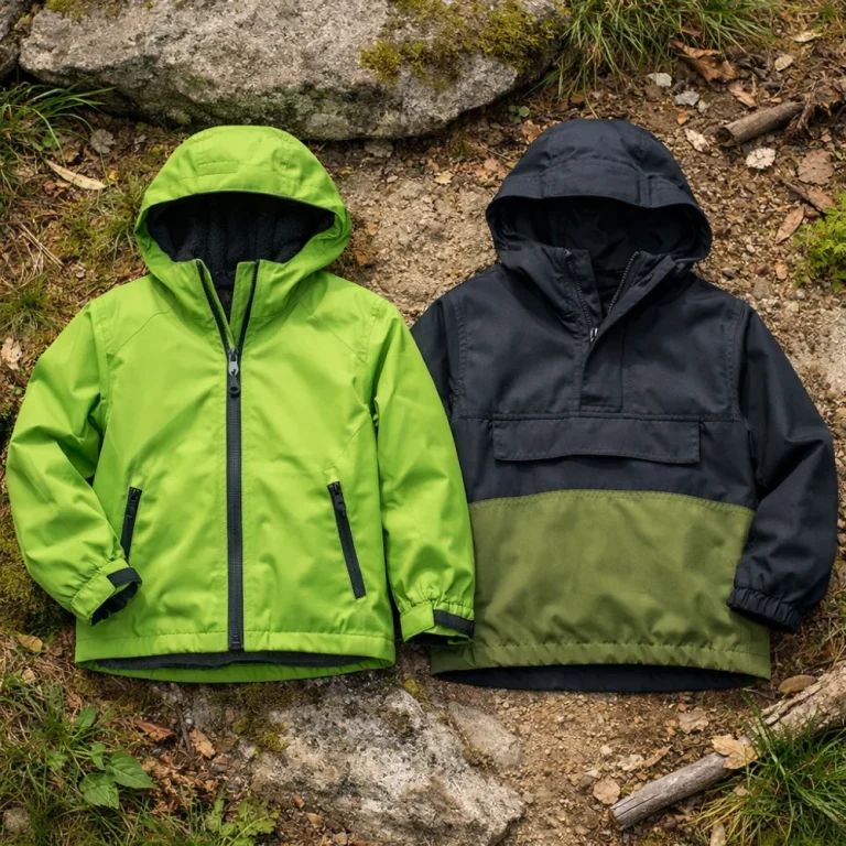 Children’s outdoor hunting, shooting and fishing jacket and smock comparison